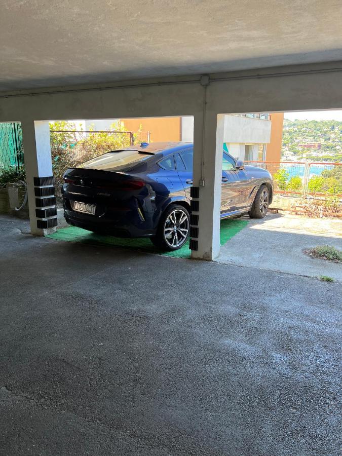 Nautilus Vista Mare Mozzafiato A 180 Gradi- Posto Auto Privato - 2 Camere Matrimoniali Piu 1 Divano Letto Singolo-Sky,Netflix-Wifi 200Mg Rapallo Eksteriør bilde