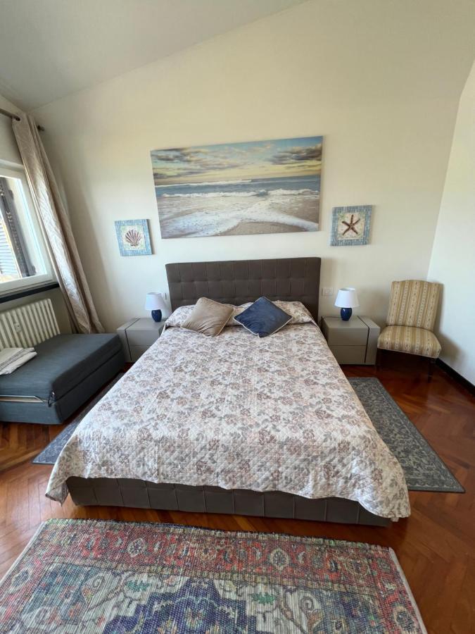 Nautilus Vista Mare Mozzafiato A 180 Gradi- Posto Auto Privato - 2 Camere Matrimoniali Piu 1 Divano Letto Singolo-Sky,Netflix-Wifi 200Mg Rapallo Eksteriør bilde
