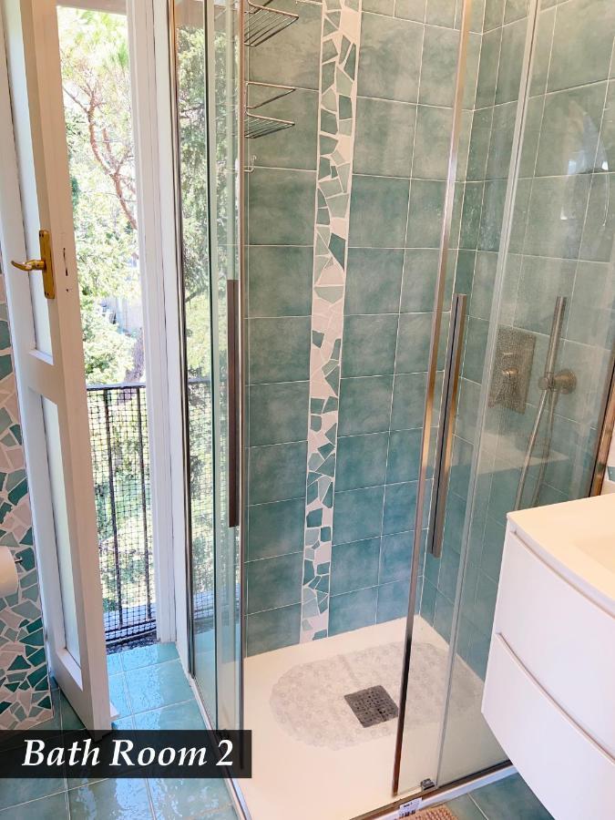 Nautilus Vista Mare Mozzafiato A 180 Gradi- Posto Auto Privato - 2 Camere Matrimoniali Piu 1 Divano Letto Singolo-Sky,Netflix-Wifi 200Mg Rapallo Eksteriør bilde