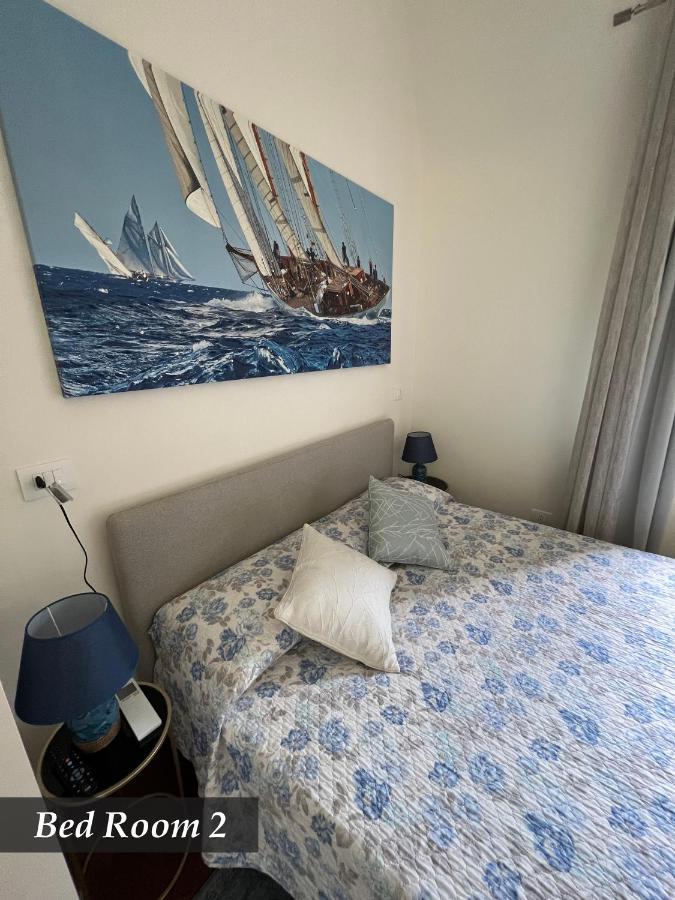Nautilus Vista Mare Mozzafiato A 180 Gradi- Posto Auto Privato - 2 Camere Matrimoniali Piu 1 Divano Letto Singolo-Sky,Netflix-Wifi 200Mg Rapallo Eksteriør bilde
